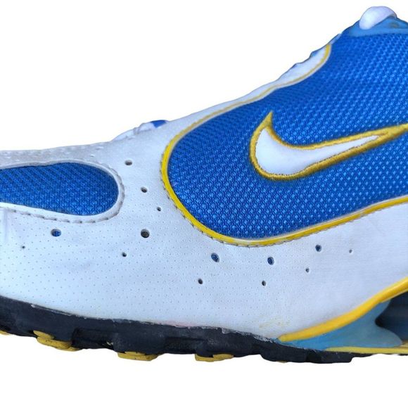 Vintage 2004 Nike Shox 'UNC' University Gold Size 6 - Picture 13 of 14